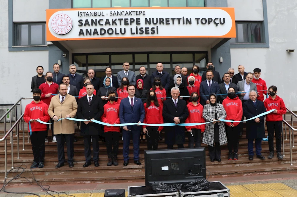 Sancaktepe Nurettin Topçu Anadolu Lisesi’nin açılışı Cumhurbaşkanı Recep Tayyip Erdoğan