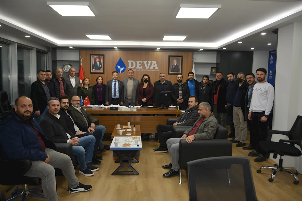 CHP Sancaktepe yönetimi DEVA Partisi Sancaktepe’yi  ziyaret etti