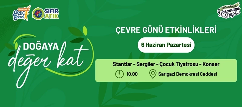 Sancaktepe Belediyesi’nden Dünya Çevre Gününe Özel Etkinlik