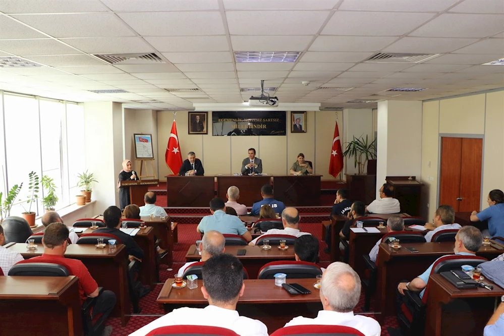 Sancaktepe Kaymakamı Ahmet Karakaya, Muhtarlarla Bir Araya Geldi