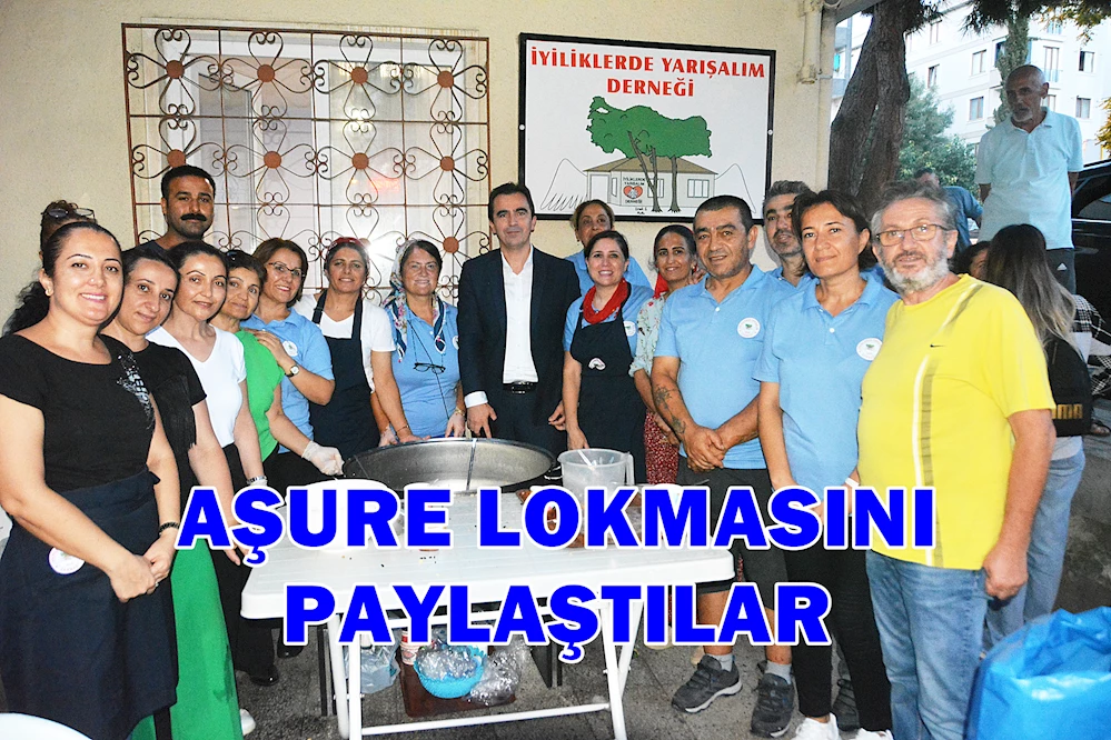 İyiliklerde Yarışalım Derneği Aşure Lokmasını paylaştı