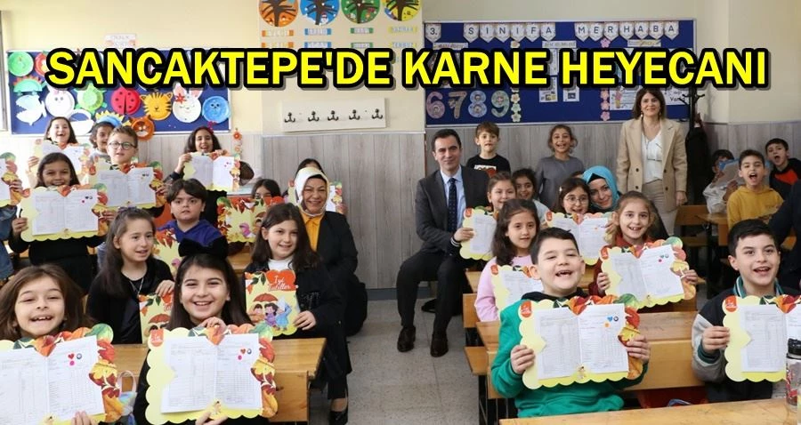 Sancaktepe’de 104 bin 731 Öğrenci Karne Heyecanı Yaşadı