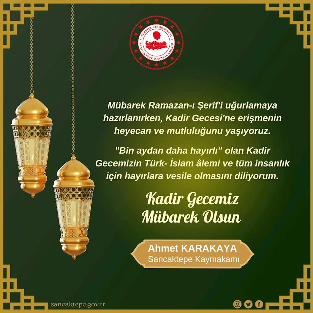 Sancaktepe Kaymakamı Ahmet Karakaya