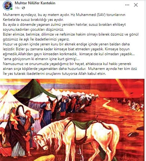 Sancaktepe İnönü Mahalle Muhtarı Kantekin, 