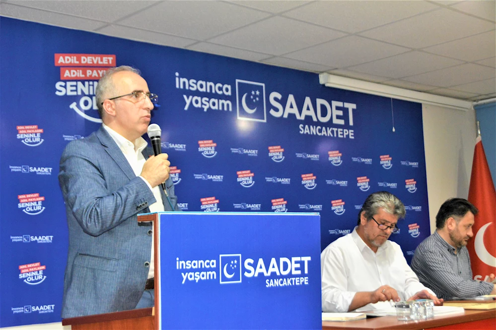 Saadet Partisi Sancaktepe İlçe Başkanlığı İlçe Divan Toplantısı düzenledi