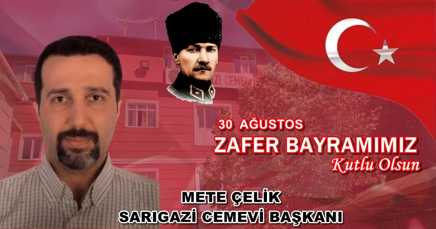 SARIGAZİ CEMEVİ BAŞKANI METE ÇELİK