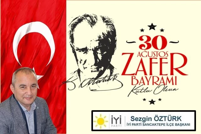 İYİ PARTİ SANCAKTEPE İLÇE BAŞKANI SEZGİN ÖZTÜRK
