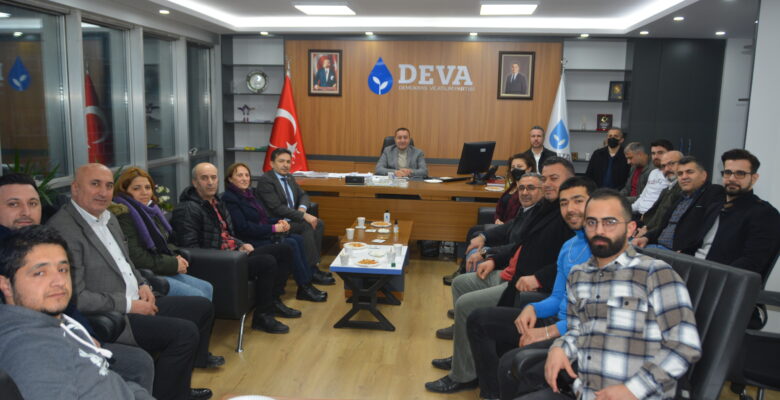 CHP Sancaktepe yönetimi DEVA Partisi Sancaktepe’yi  ziyaret etti