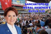 Sancaktepe’de Meral Akşener’e büyük ilgi