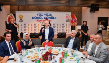 Sancaktepe’de Yüz Yüze 100 Gün programına Bakan Karaismailoğlu katıldı