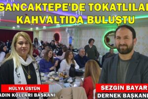 Tokat Merkez Ballıdere Köyü Derneğinden soğuk havada sıcak kahvaltı