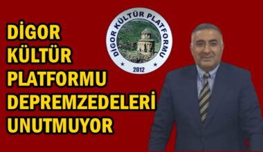 Digor Kültür Platformu deprem bölgesini unutmuyor Digor Kültür Platformu deprem bölgesini unutmuyor
