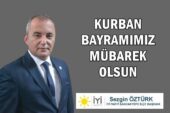 İYİ Parti Sancaktepe İlçe Başkanı Sezgin Öztürk’ün Kurban Bayramı mesajı