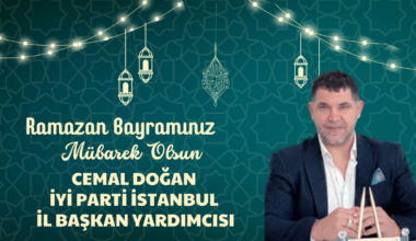 Cemal Doğan’ın Ramazan Bayramı mesajı Cemal Doğan’ın Ramazan Bayramı mesajı